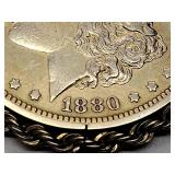 Possibly raw gold colored 1880 silver dollar “0” mint