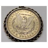 Possibly raw gold colored 1880 silver dollar “0” mint