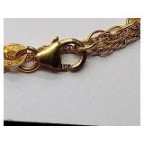 .925/sterling silver pierced earrings, bracelets, necklace chains, and necklace pendants