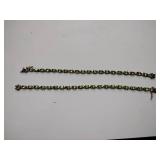 .925/sterling silver pierced earrings, bracelets, necklace chains, and necklace pendants