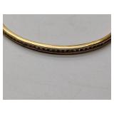 (6) .925 sterling silver bangle stacking bracelets