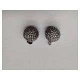 .925/sterling silver 2 bracelets, 1 bracelet is 8”, 4 sets of sterling pierced earrings