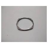 .925/sterling silver 2 bracelets, 1 bracelet is 8”, 4 sets of sterling pierced earrings