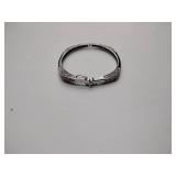 .925/sterling silver 2 bracelets, 1 bracelet is 8”, 4 sets of sterling pierced earrings