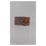 14 karat gold diamond ring 10 grams size 8