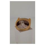 14 karat gold diamond ring size 7. 9 grams