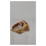 14 karat gold diamond ring size 7. 9 grams