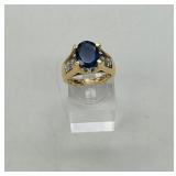 14k Diamond Ring size 7