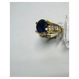 14k Diamond Ring size 7