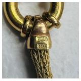 14k Gold necklace from Italy 17 ¼” long weight 18 grams