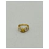 14k gold ring size 7 weighs 6 grams