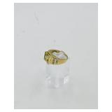 14k Diamond ring size 8 weighs 7 grams