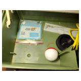 Plano Tackle box with lures, flies and tackle...some Heddon