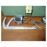 Plano Tackle box with lures, flies and tackle...some Heddon