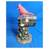 Cardinal on a Mailbox