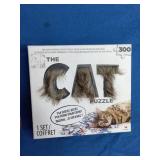 Toys for Small Dogs and Puppies Think Dog Sea Swimmers and The Cat Puzzle 300 Pieces By Cardinal 13” X 19” - Unused