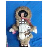 Just Play Wellie Wishers Gardening - Unused and Paradise Galleries Friends Around the World WHITE STAR 14" Porcelain Doll