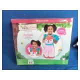 Just Play Wellie Wishers Gardening - Unused and Paradise Galleries Friends Around the World WHITE STAR 14" Porcelain Doll