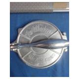 3 Pack of Baking Sheets and  Tortilla Press