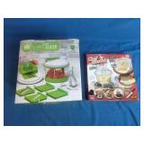 Cook Works by Art + Cook Super Slicer Set and Chef Basket - Unused