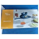 Multifunctional Food Preservation Tray and "Our Table Mandoline" Slicer - Unused