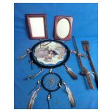Lot of Decor Including a Dream Catcher