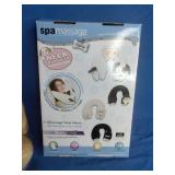 Health Touch Neck Massager with a dog design, featuring relaxing vibration and a Lion Stuffed Animal - Unused