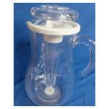 Cheese Cutting Board with Tools, A Wood Cutting Board, and A Mainstays 3-Quart Plastic Water Pitcher with Lid and Removeable Rod for Ice Core, Clear