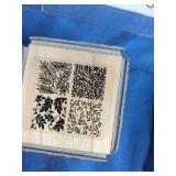 Large Lot of Rubber Stamps
