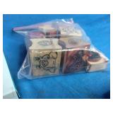 Large Lot of Rubber Stamps