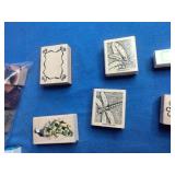 Large Lot of Rubber Stamps