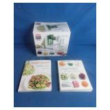 OXO Good Grips Tabletop Spiralizer and 2 Inspiralize Books