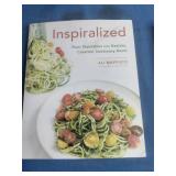 OXO Good Grips Tabletop Spiralizer and 2 Inspiralize Books