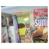 Large Lot of Cook Books in a Drawer Type Container