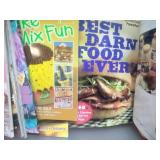 Large Lot of Cook Books in a Drawer Type Container