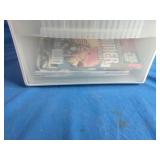 Large Lot of Cook Books in a Drawer Type Container