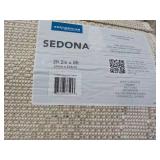 Gertmenian Sedona 26 x 96" Cream Ru...