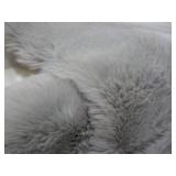 Mon Chateau Faux Fur Shaped Rug 48 ...