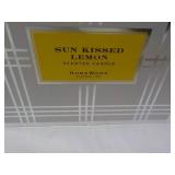 4 Wick Sun Kissed Lemon Scented Can...