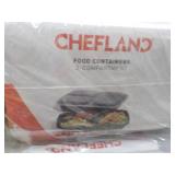 Chefland 20 pack Food Containers...