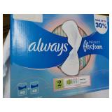 Always Flex Form 80 pads...