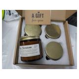 4 pack Natural Soy Scented Candles...