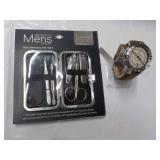 Timex Watch and Manicure Set...