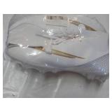 Wugehu White Cleats size 43...