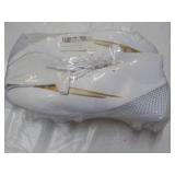 Wugehu White Cleats size 43...