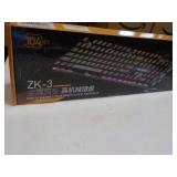 ZK-3 Metal Panel 104 Key True Mecha...