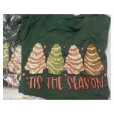 3 Tis the Season T-shirts size XL...