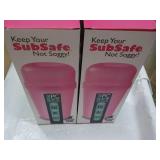 Set of 2 Sub Safe 3 pc Sets...