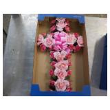 Floral Cross Artificial Flowers...
