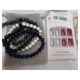 Misc Jewelry, Lipstick, Key Chains...